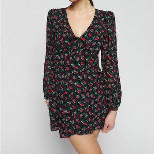 Reformation Ferris Dress Cherry Pie - Size 12